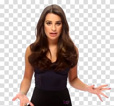 Lea Michele shoot Loreal transparent background PNG clipart