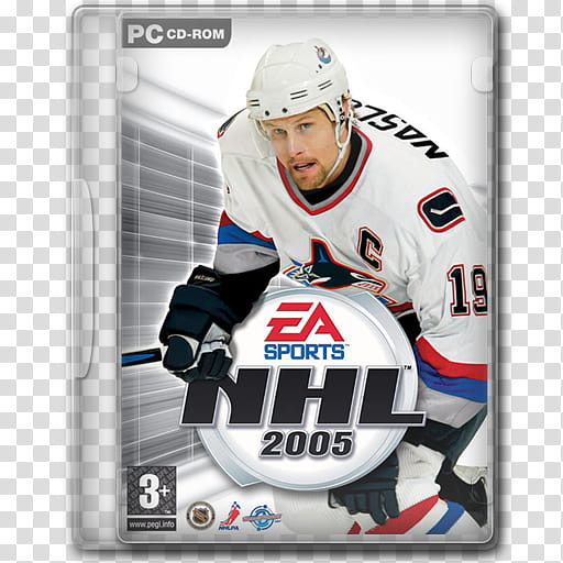 Game Icons , NHL-, NHL  PC CD-ROM case icon transparent background PNG clipart