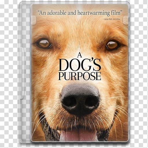 Movie Icon Mega , A Dog's Purpose, A Dog's Purpose cover art transparent background PNG clipart