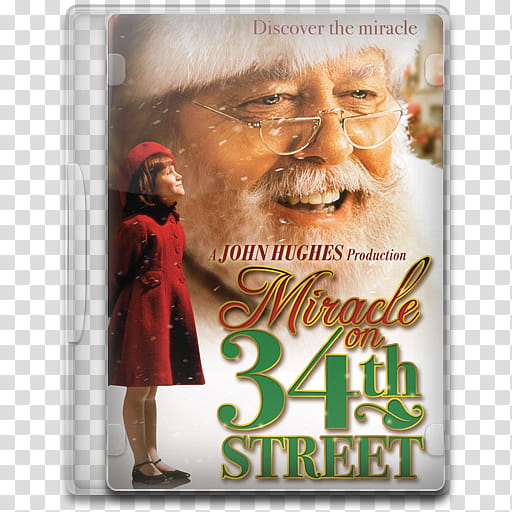 Movie Icon , Miracle on th Street, Miracle on th Street keep case graphic transparent background PNG clipart