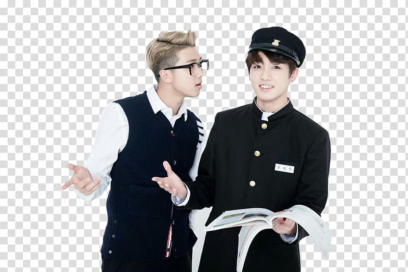 BTS rd Namjoon And Jungkook transparent background PNG clipart