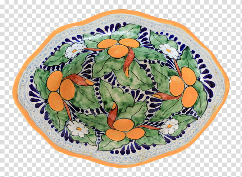 Orange Flower, Plate, Platter, Bowl, Ceramic, Tableware, Porcelain, Bordallo Pinheiro transparent background PNG clipart