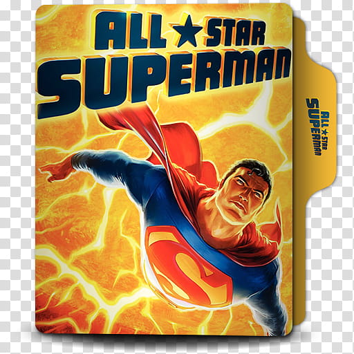 All Star Superman  Folder Icon, All Star Superman transparent background PNG clipart