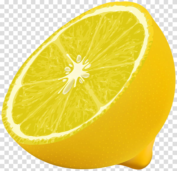 Lemon Juice, Citron, Sweet Lemon, Citrus, Yellow, Lemonlime, Green, Fruit transparent background PNG clipart