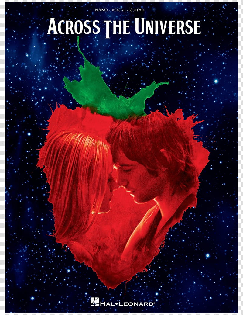 Love Background Heart, Across The Universe, Julie Taymor, Film Poster, Beatles, Cinema, Dana Fuchs, Jim Sturgess transparent background PNG clipart