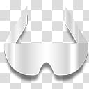 Back To The Future Icons Vista, Doc Future Glasses_x transparent background PNG clipart