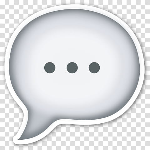 EMOJI STICKER , speech icon art transparent background PNG clipart