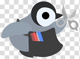 The icons of pretty penguin babies, pengui-job- transparent background PNG clipart