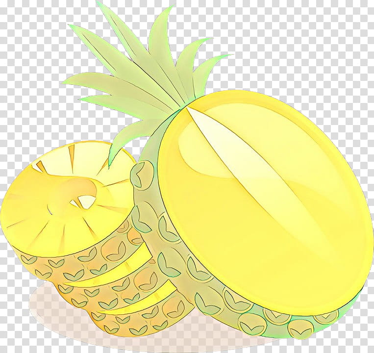 Palm tree, Cartoon, Pineapple, Yellow, Ananas, Fruit, Leaf, Plant transparent background PNG clipart