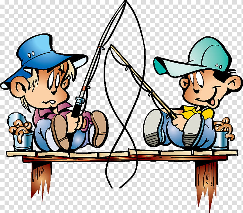 Drawing Little Boy Going Fishing PNG Images