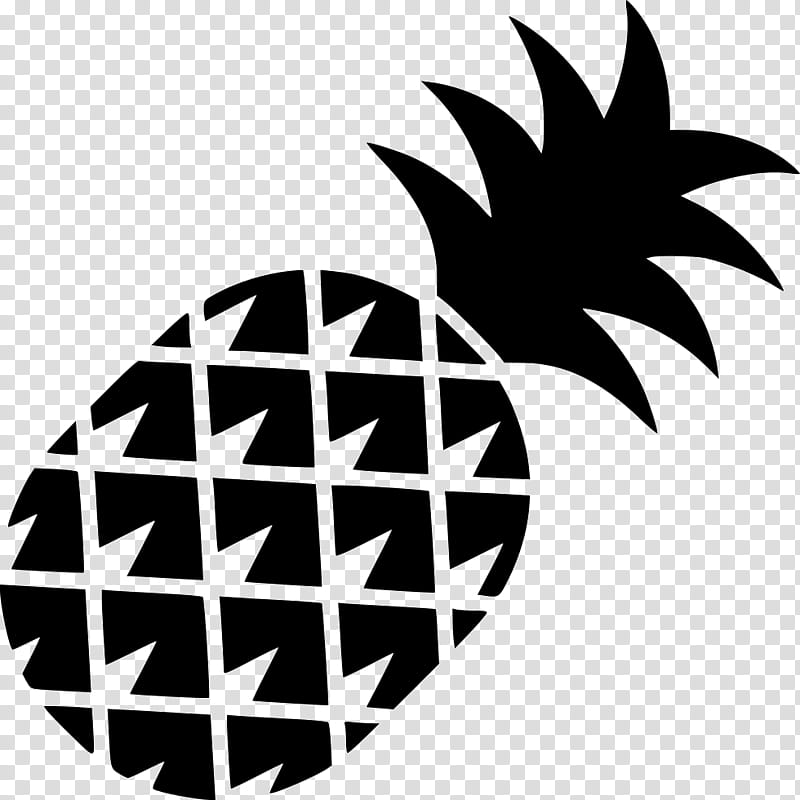 Pineapple Icon, Fruit, Icon Design, Leaf, Black And White
, Plant, Tree, Line transparent background PNG clipart