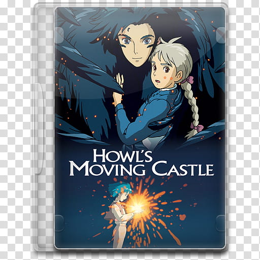 Movie Icon Mega , Howl's Moving Castle, Howl's Moving Castle movie poster transparent background PNG clipart