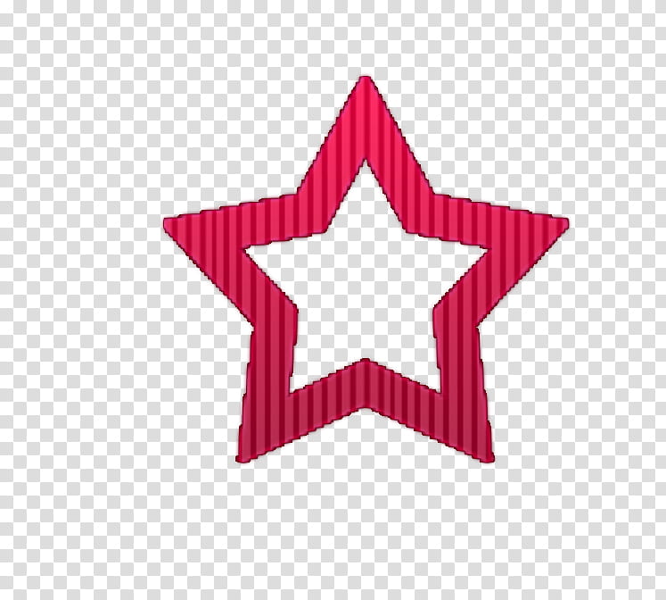Estrellas y Corazones, pink star illustration transparent background PNG clipart