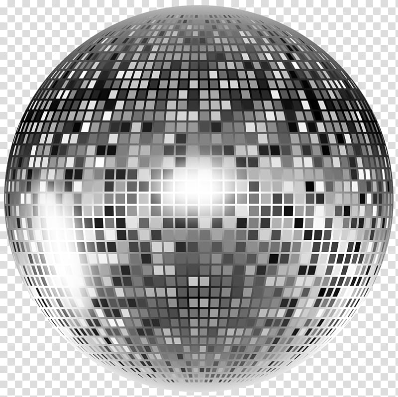 Silver, Disco Balls, Nightclub, Drawing, Sphere, Metal transparent background PNG clipart