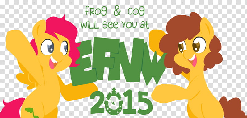 Frog and Cog at EverfreeNW! transparent background PNG clipart