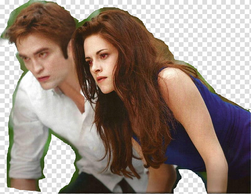 Amanecer Parte , Twilight Bella Swan and Edward Swan transparent background PNG clipart