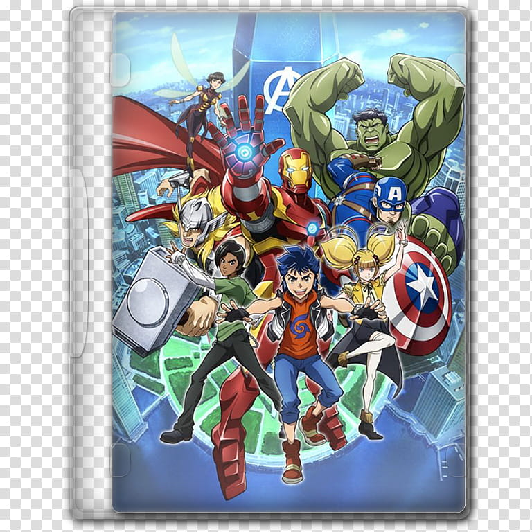 Avengers Endgame anime style poster by... - Completely Marvel | Facebook