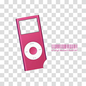 Pink Ipod Nano Transparent Background Png Clipart Hiclipart