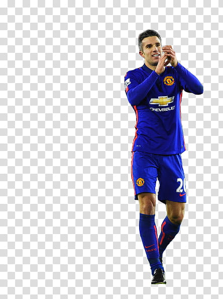 Robin Van Persie Manchester United - transparent background PNG clipart