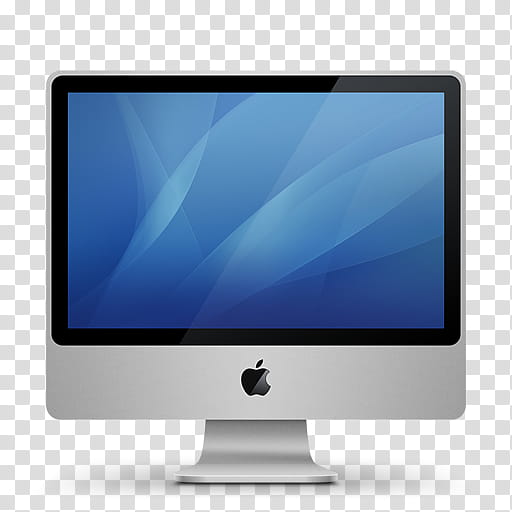  Leopard Icons, iMac Aluminum ' transparent background PNG clipart
