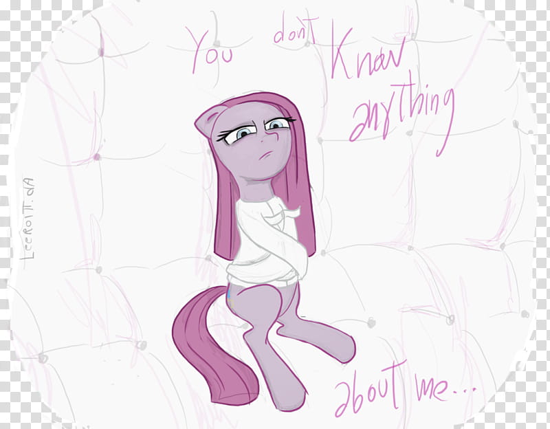 Pinkamena, you don&#;t know anything..., pink pony from My Little Pony transparent background PNG clipart
