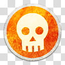 Human O Grunge, emblem-danger icon transparent background PNG clipart
