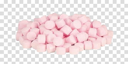 Candy , pile of pink marshmallows transparent background PNG clipart