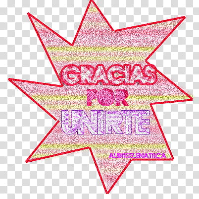 Gracias Por Unirte transparent background PNG clipart