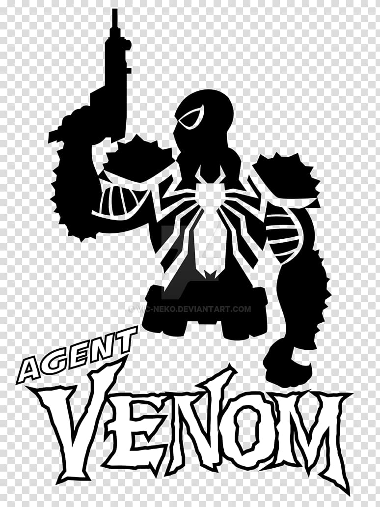 Agent Venom T-Shirt transparent background PNG clipart