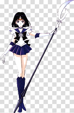 Sailor Saturn transparent background PNG clipart