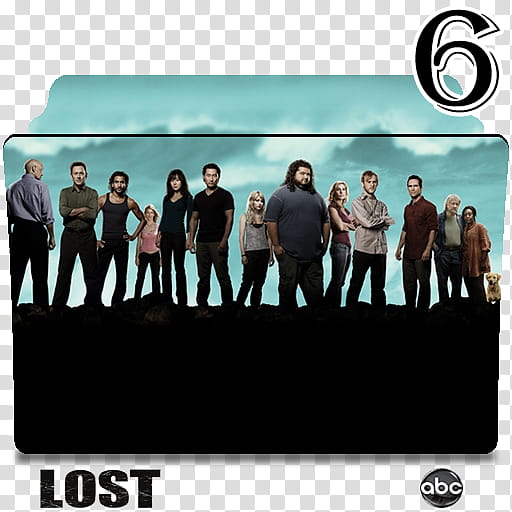 Lost series and season folder icons, Lost S ( transparent background PNG clipart
