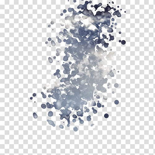 Color Splatters, grey and blue ash illustration transparent background PNG clipart