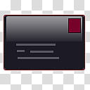 CP For Object Dock, black and red card transparent background PNG clipart
