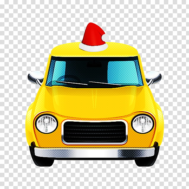 City car, Yellow, Vehicle, Transport, Cartoon, Compact Car, Supermini transparent background PNG clipart