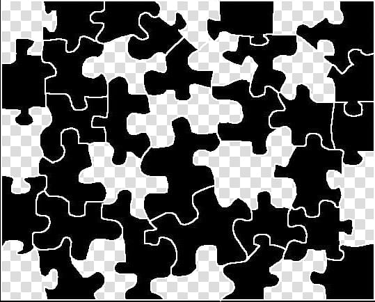 , jigsaw puzzle map transparent background PNG clipart
