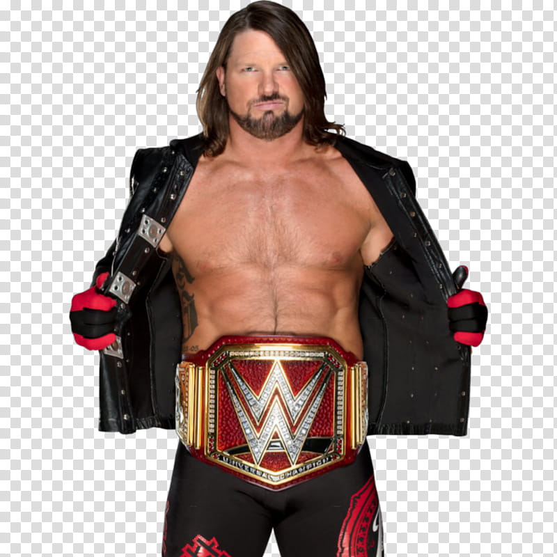 AJ STYLES UNIVERSAL CHAMPION transparent background PNG clipart