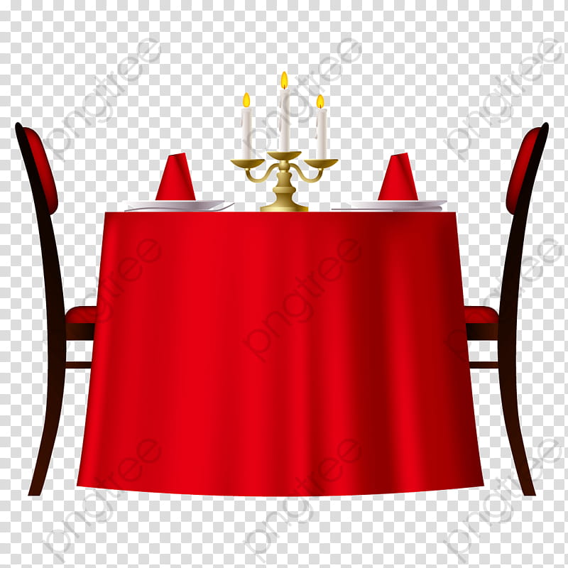 Table, Romance, Chair, Dining Room, Red, Red Carpet transparent background PNG clipart