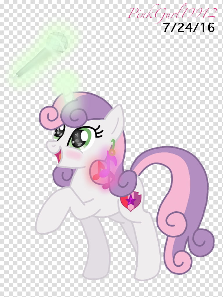 Future Sweetie Belle transparent background PNG clipart