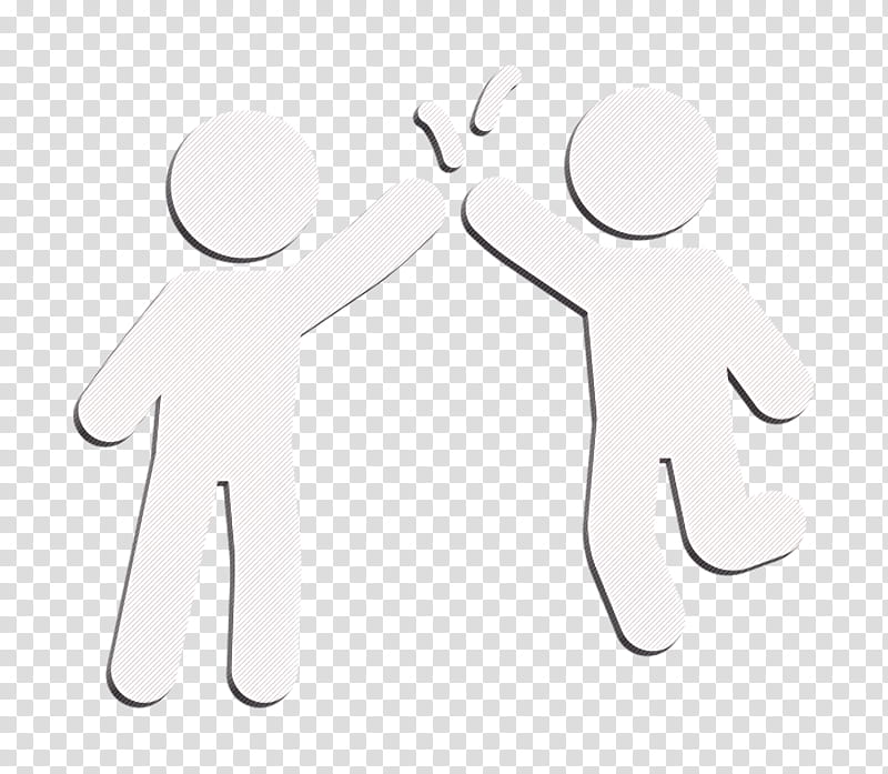 Partners Claping Hands icon people icon Happy icon, Triumphs Icon, Text, Gesture, Human, Animation, Logo, Symbol transparent background PNG clipart