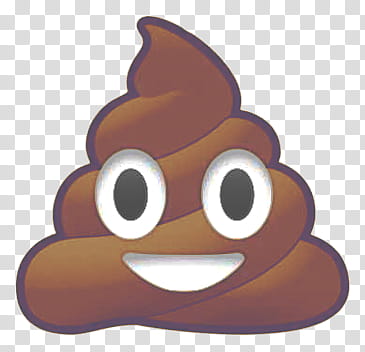 , poop emoji transparent background PNG clipart