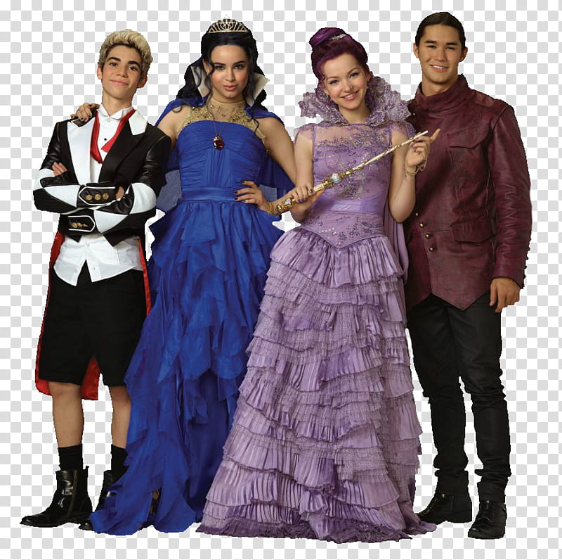 Descendants , Disney Descendant  characters transparent background PNG clipart