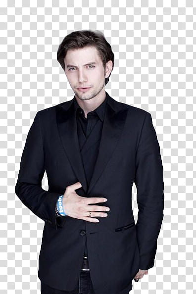 Jackson Rathbone, man holding his stomach transparent background PNG clipart