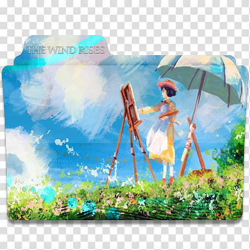 The Wind Rises Icon Folder , The Wind Rises transparent background PNG clipart