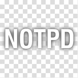 Texticon , NOTPD transparent background PNG clipart