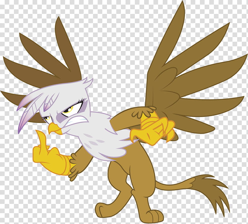MLP FiM, Gilda (Turnabout Storm) transparent background PNG clipart