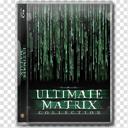 DvD Case Icon Special , The Ultimate Matrix Collection DvD Case transparent background PNG clipart