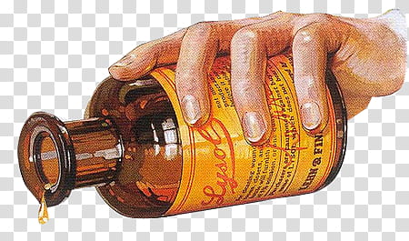 VNTG part , person pouring yellow Lysol bottle illustration transparent background PNG clipart