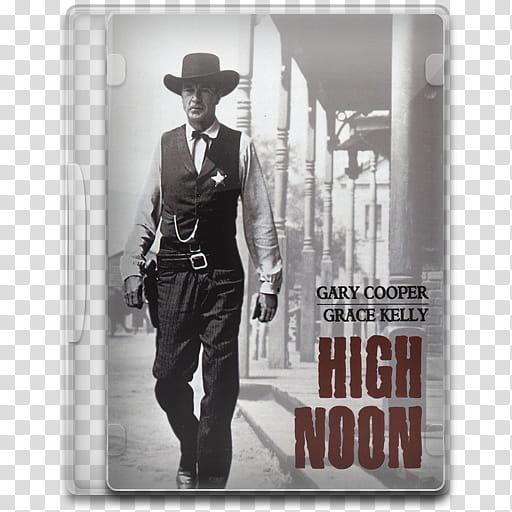 Movie Icon Mega , High Noon, High Noon movie case transparent background PNG clipart
