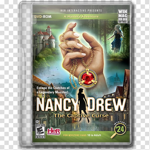 Game Icons , Nancy Drew  The Captive Curse transparent background PNG clipart