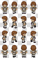 walking brown-haired boy illustrations transparent background PNG clipart